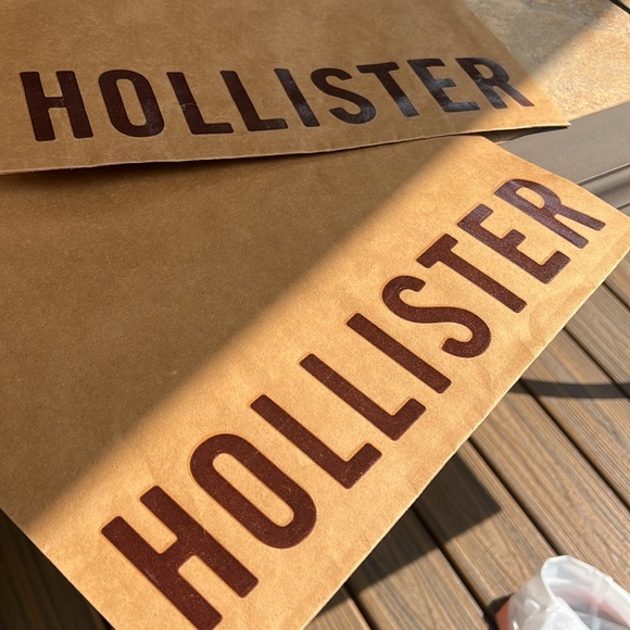 Set of 6 Hollister shopping bags - Picture 7 of 7